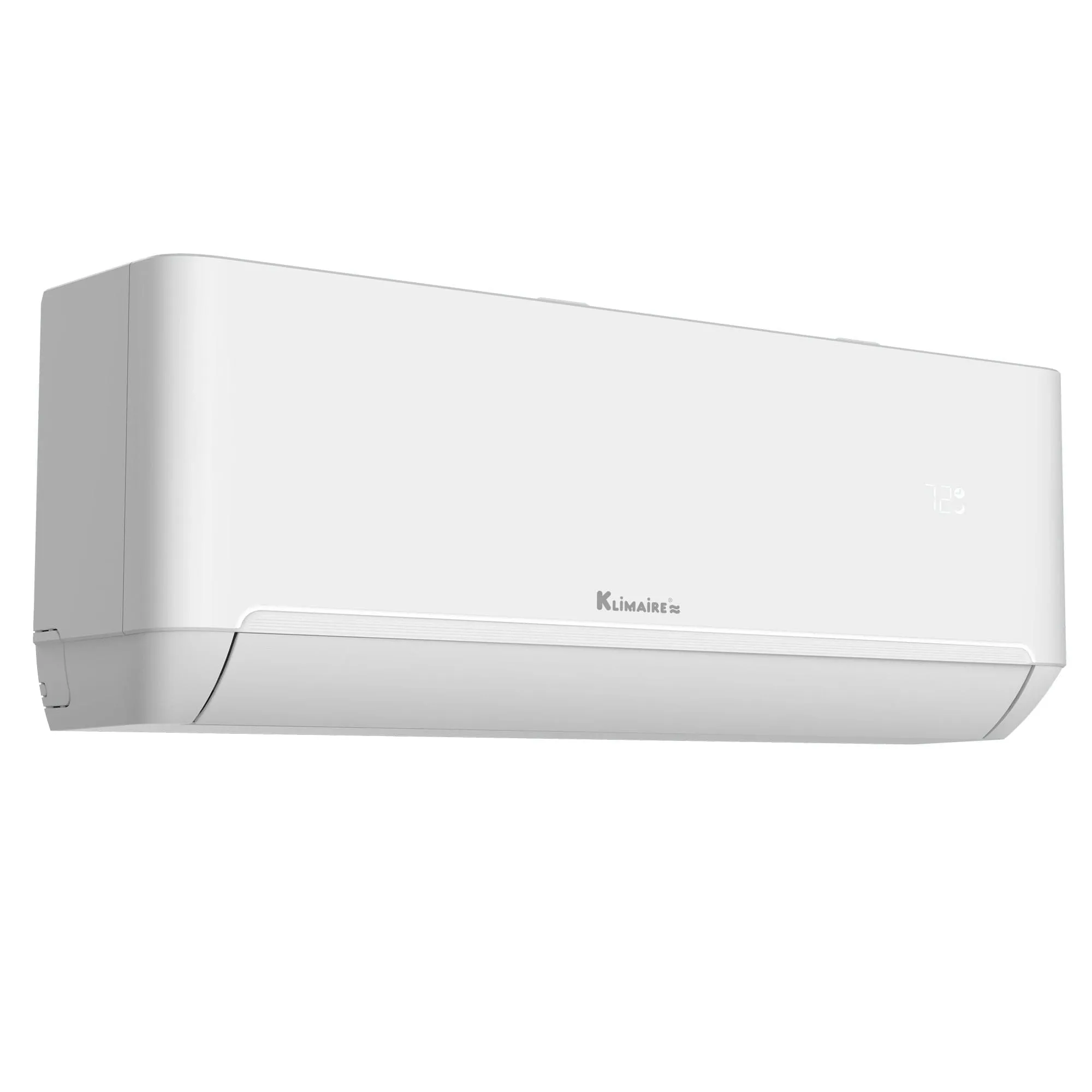 12,000 Btu Klimaire 22 SEER2 115V Wall-mounted Ductless Mini-split Air Conditioner Heat Pump