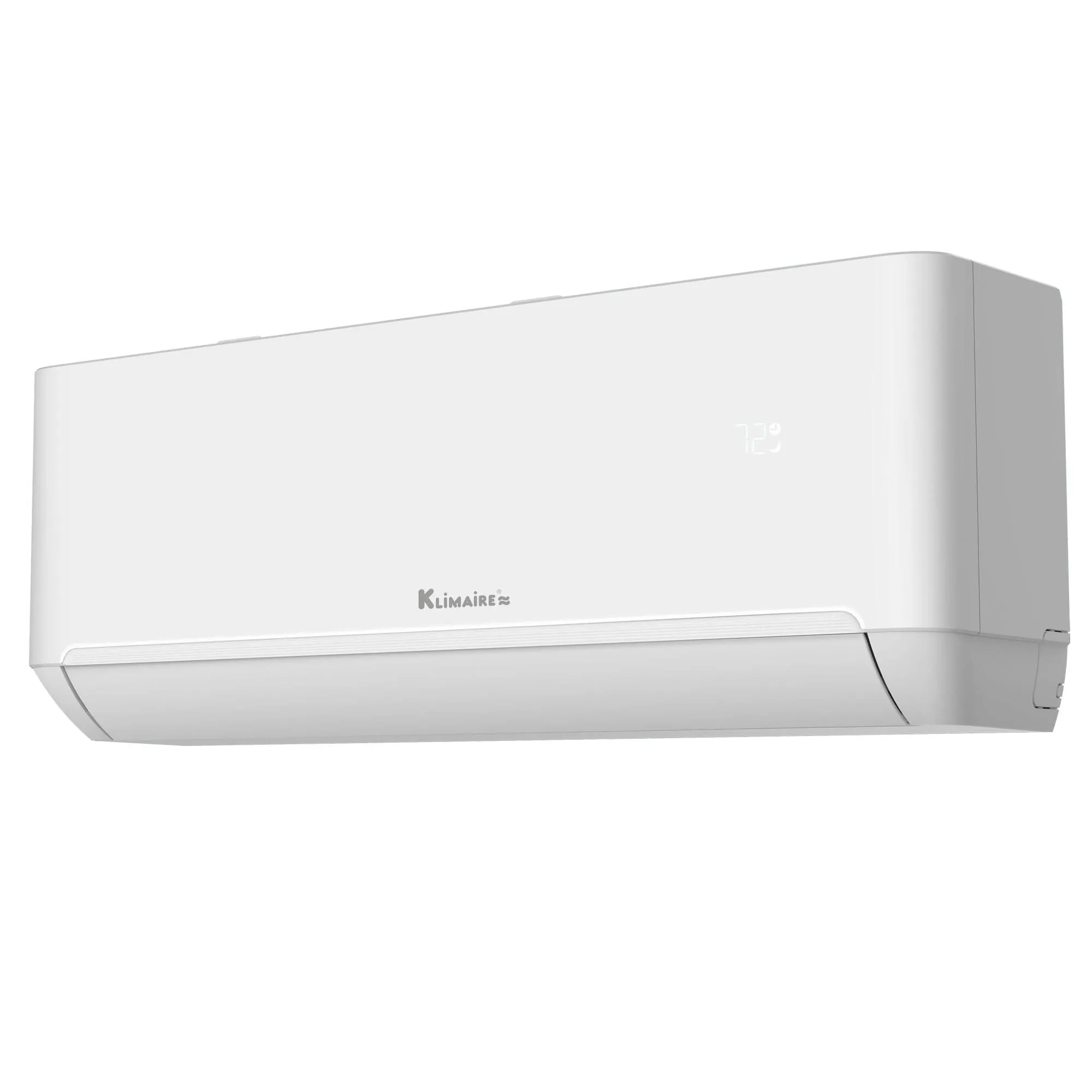 12,000 Btu Klimaire 22 SEER2 115V Wall-mounted Ductless Mini-split Air Conditioner Heat Pump