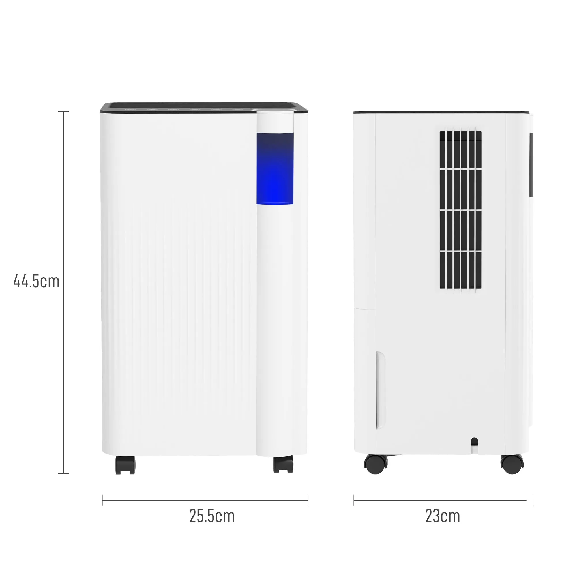 12L Dehumidifier with Filter, Auto Defrost, Children Lock, for Home