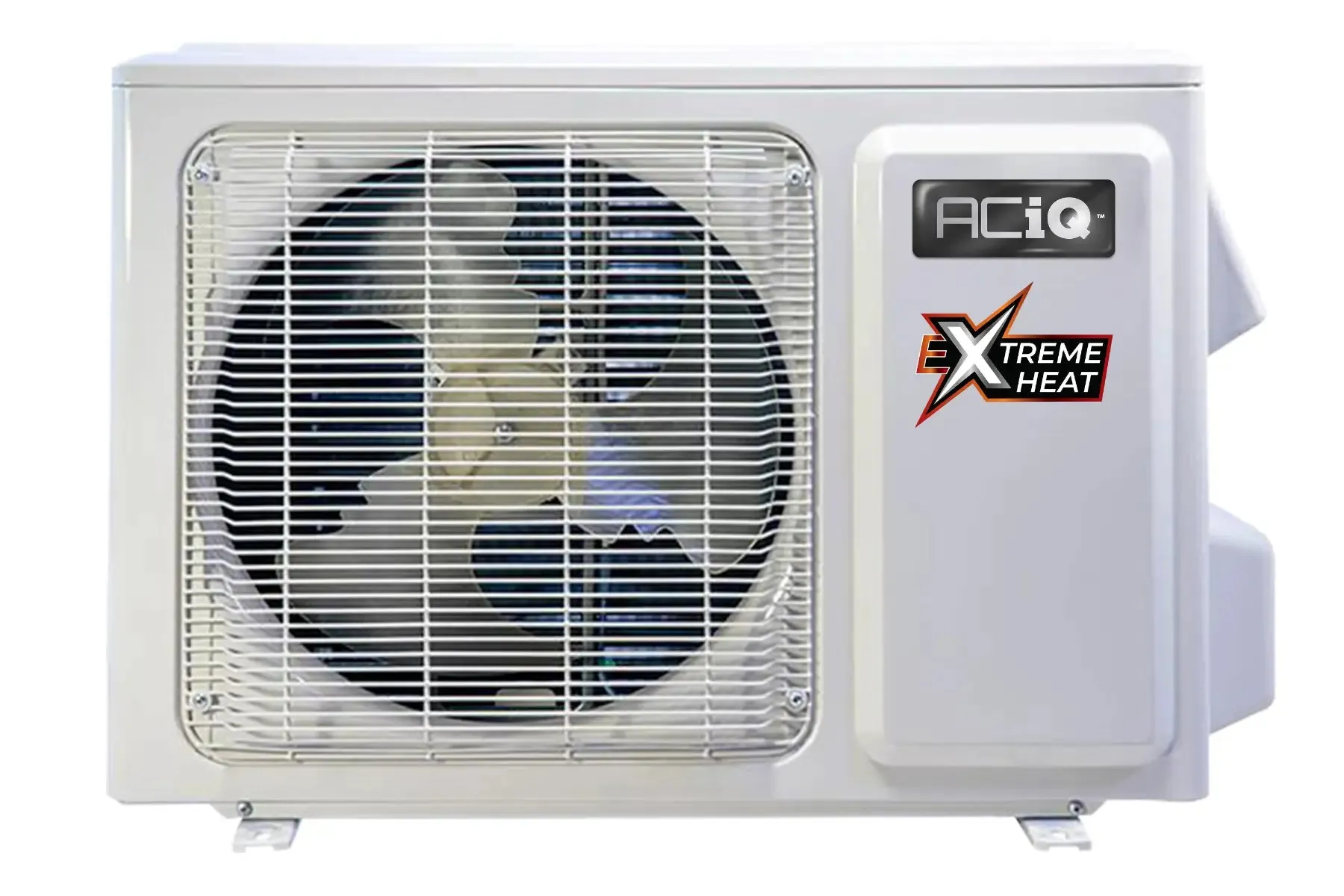 18,000 BTU 22 SEER2 ACiQ 2-Zone Ceiling Cassette Mini Split System w/ Extreme Heat - 9 9