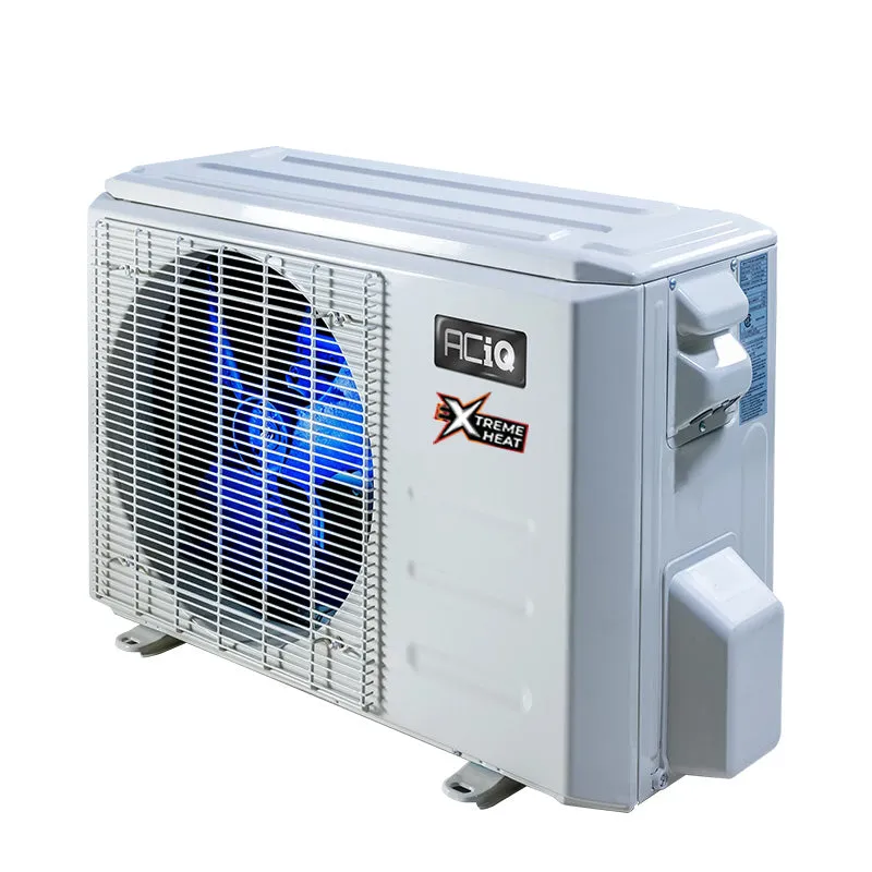 24,000 BTU 22.3 SEER2 ACiQ 2-Zone Ceiling Cassette Mini Split System with Extreme Heat - 12 12