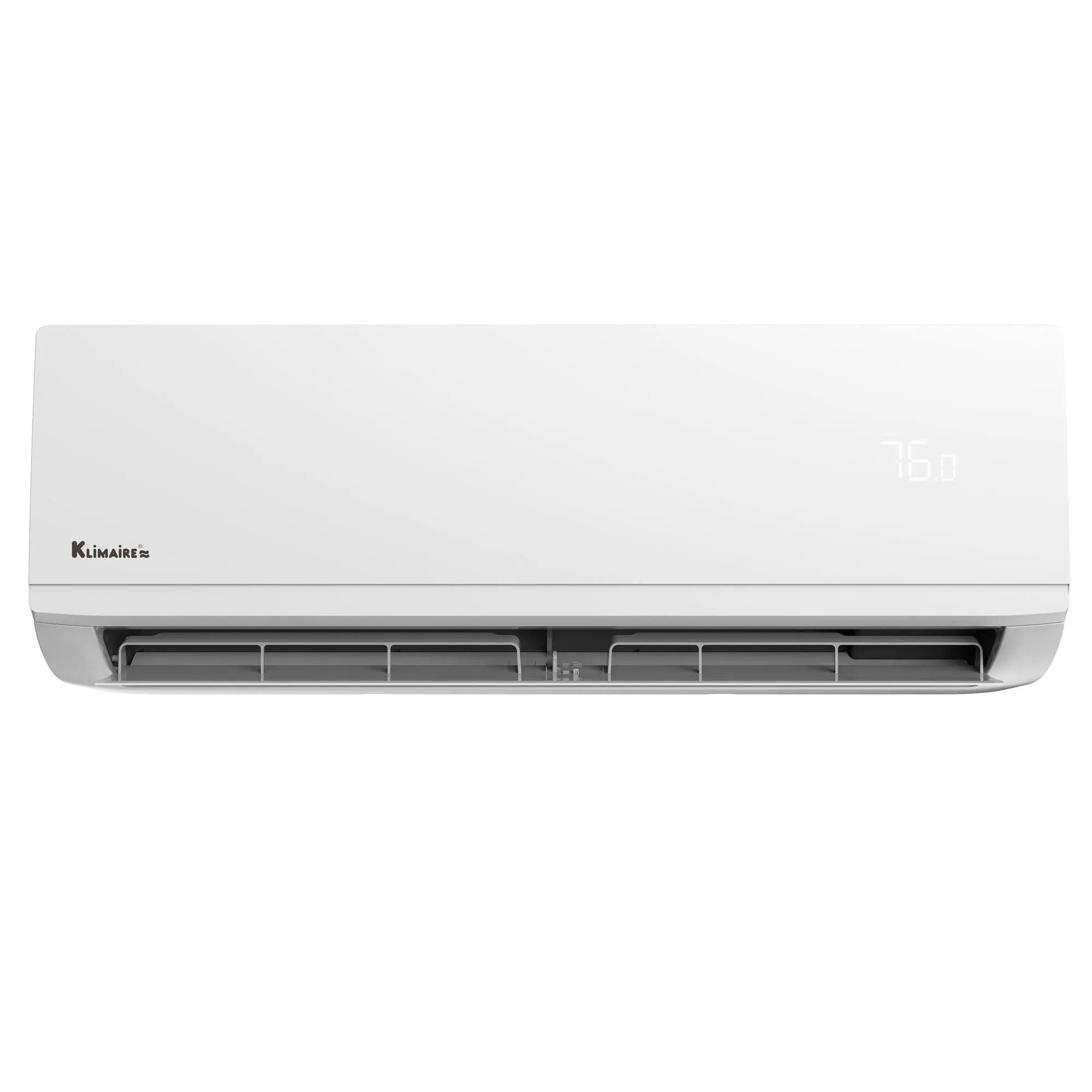 24,000 BTU Klimaire 22.3 SEER2 HYPER HEAT Ductless Mini-Split Inverter Air Conditioner Heat Pump WiFi Ready System (230 Volt)