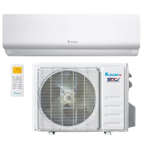 36,000 Btu Klimaire 19 SEER2 230V Wall-mounted Ductless Mini-split Air Conditioner Heat Pump