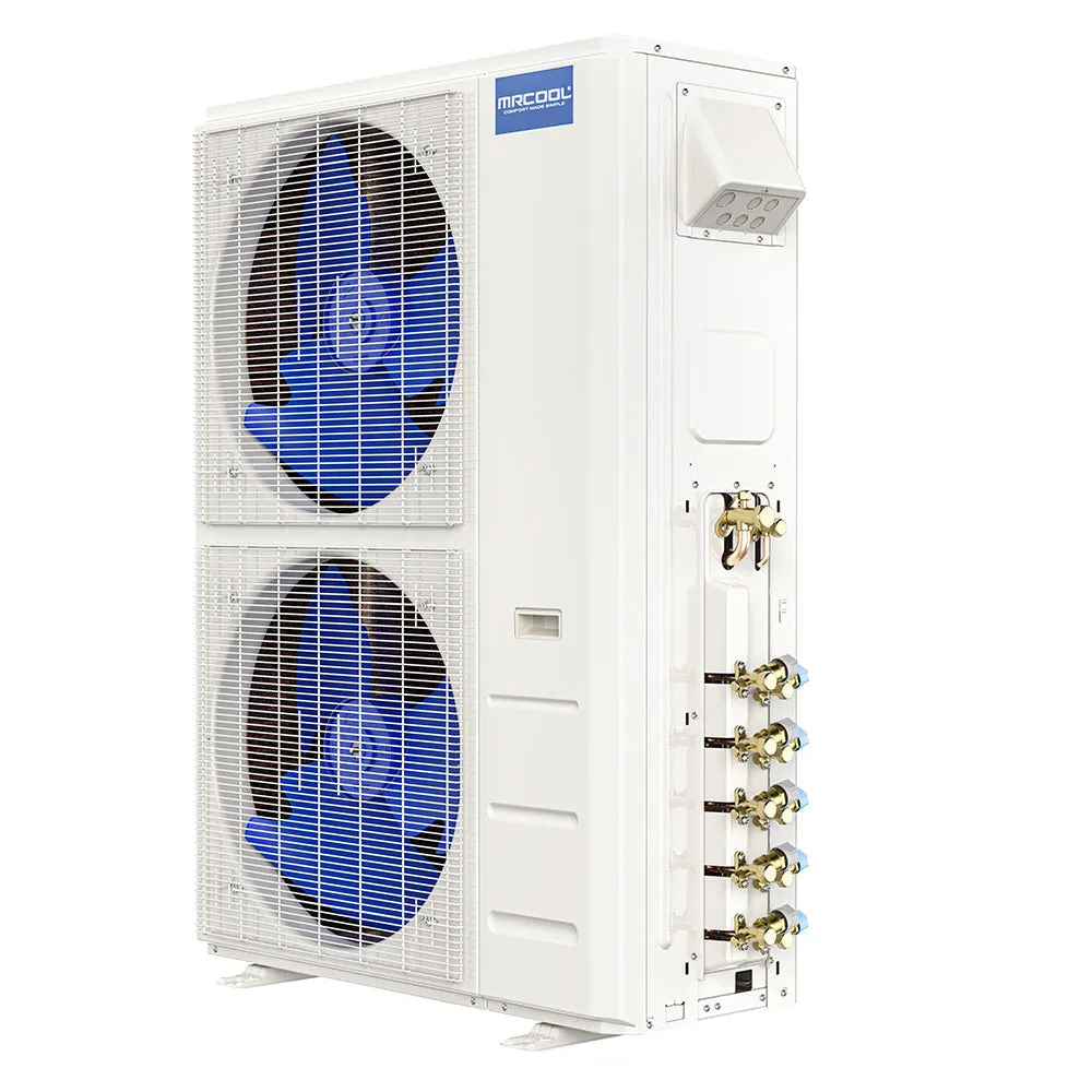 42k BTU 20.5 SEER Multi-Zone MRCOOL DIY 2 Zone Ductless Heat Pump Split System 4th Generation - 18k 24k