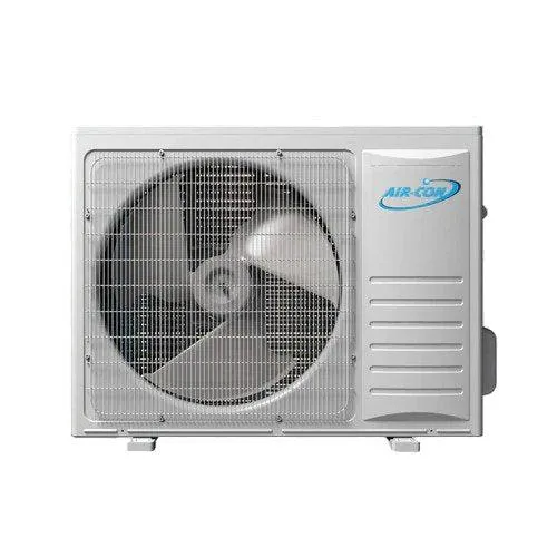 Air-Con 18,000 BTU 22 SEER 2-Zone Ceiling Cassette 9K 12K Mini-Split Heat Pump System