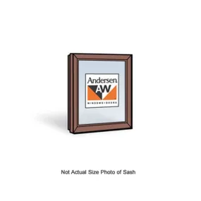 Andersen A335V Awning Sash with Low-E4 Glass in Terratone Color