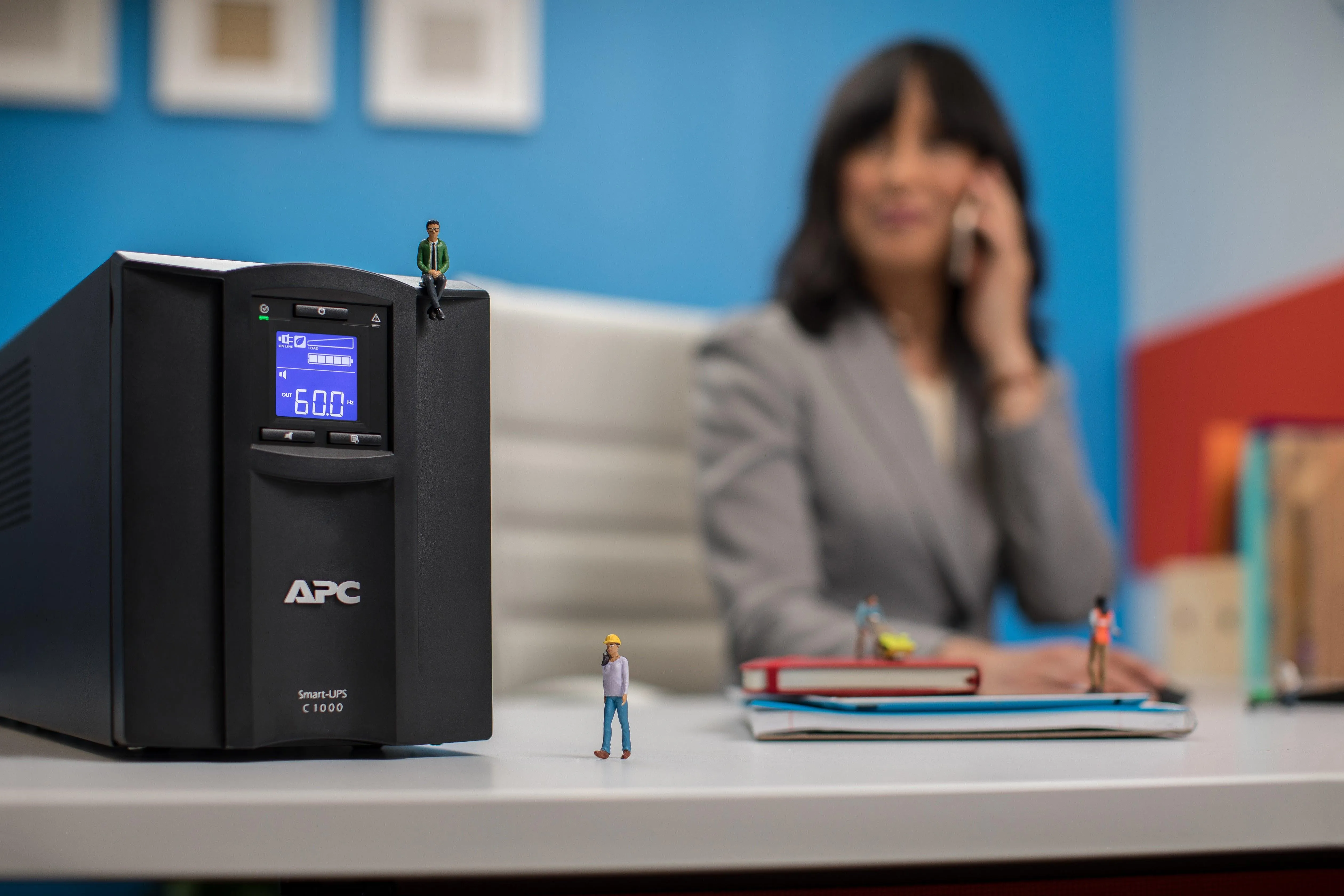 APC 1 kVA | 600W | 170-300V | 50|60Hz | 455J | 171x439x219mm | 17.27kg | Black (SMC1000IC)