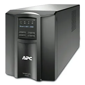 APC 1.5 kVA | 1 kW | 151-302V | 50|60Hz | 459J | 171x439x219mm | 24.09kg | Black (SMT1500IC)