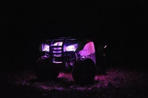 AURA PRO ATV-UTV Underbody Glow LED Lighting Kit - Bluetooth Enabled APP - Full Color Spectrum