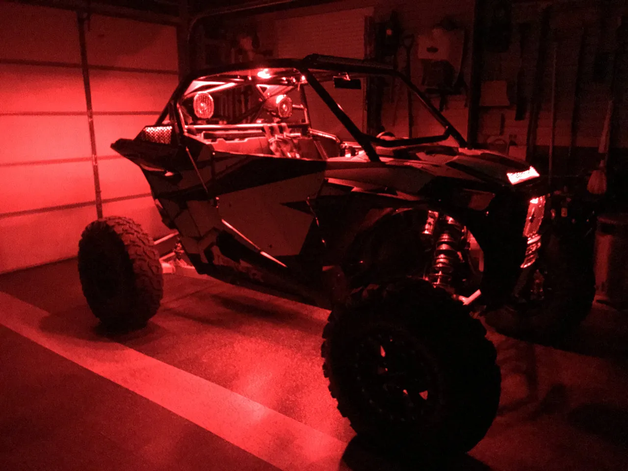 AURA PRO ATV-UTV Underbody Glow LED Lighting Kit - Bluetooth Enabled APP - Full Color Spectrum