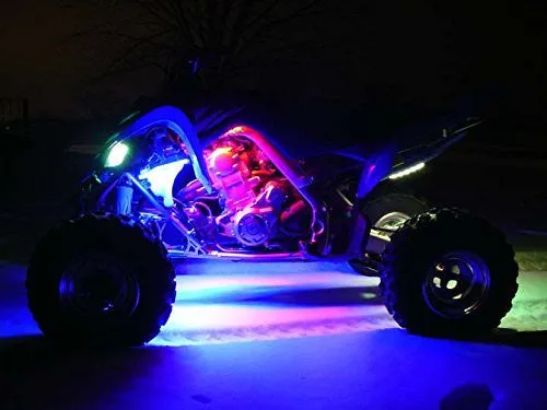 AURA PRO ATV-UTV Underbody Glow LED Lighting Kit - Bluetooth Enabled APP - Full Color Spectrum