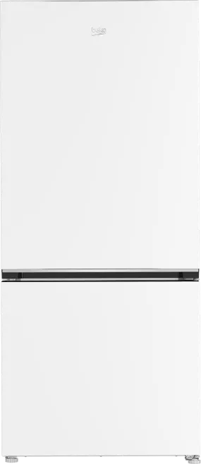 Beko BFBF30116WHIM 30" Bottom Freezer Refrigerator