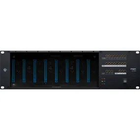 Black Lion PBR8-500 8-Slot 500-Series Rack / PSU with Built-In TT Patchbay