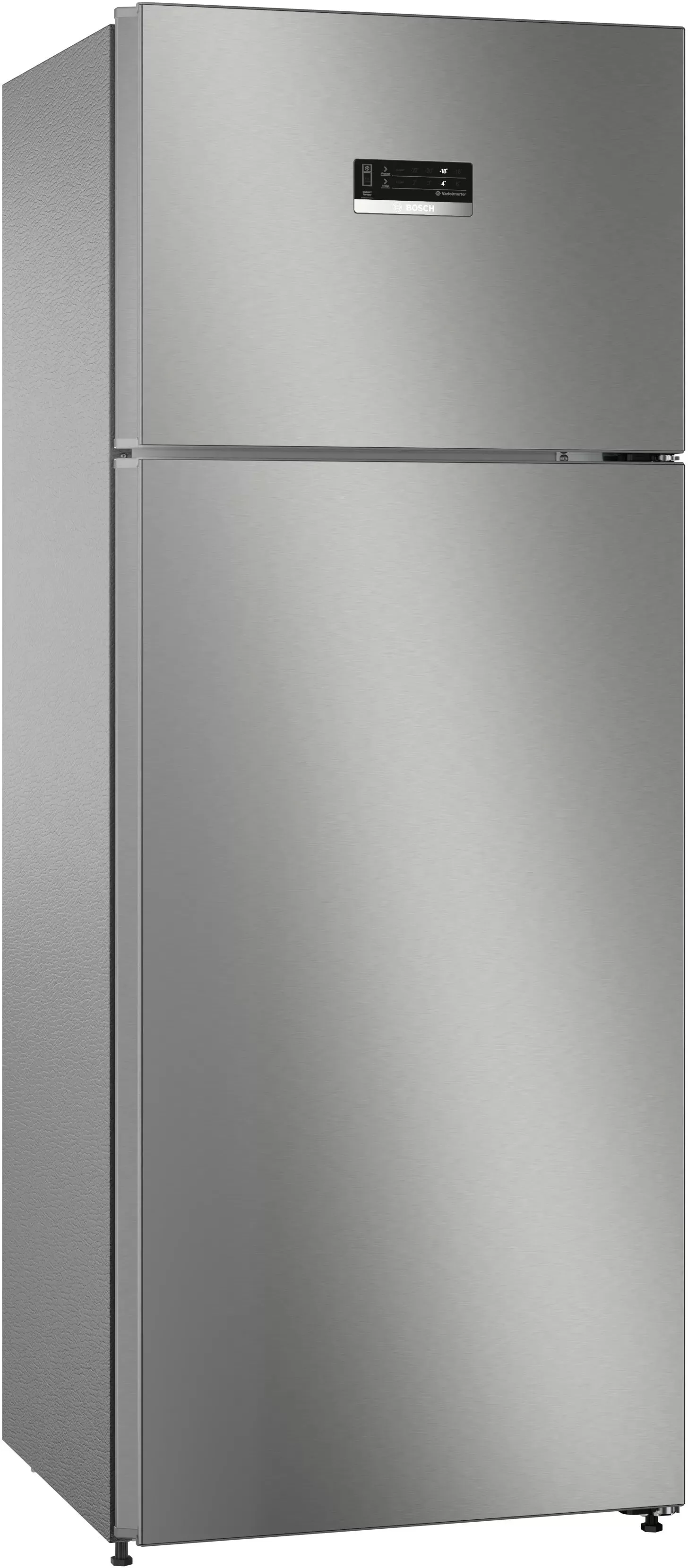 BOSCH CTC35S02NI Series 4 334 Litres 2 Star Frost Free Double Door Refrigerator with VarioInverter Compressor ( Shiney Silver)