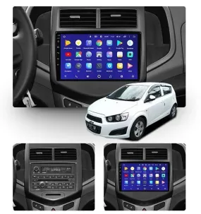 Car Dealz 10.2" Android 10.0 Chevrolet Aveo 2 Holden Barina 2011-2015 w CAM In Dash Plus OEM Fascia