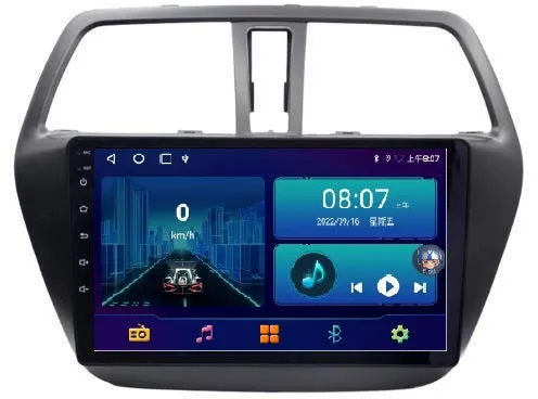 Car Dealz 9" Android 10.0 For Suzuki S-CROSS 2014-2017 In Dash Plus OEM Fascia