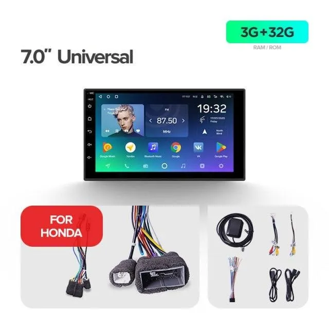 Car Dealz Premium Advanced 4G Data Model 7" Android 10.0 Car Multimedia 7 Inch Universal Head Unit