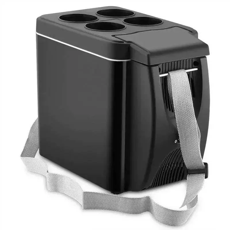 Car Refrigerator 6.34 Quarts, 12V Electric Portable Freezer Mini Car Freezer Cooler and Warmer