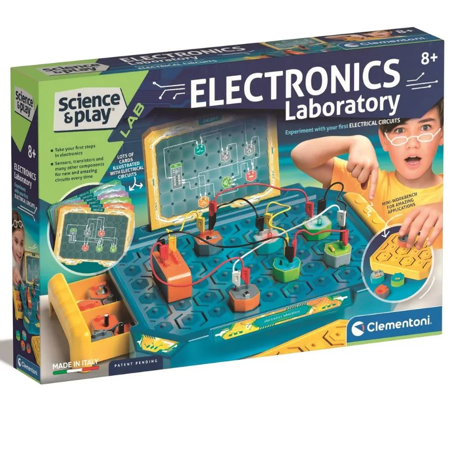 Clementoni - Science and Play Lab: Electronics Laboratory