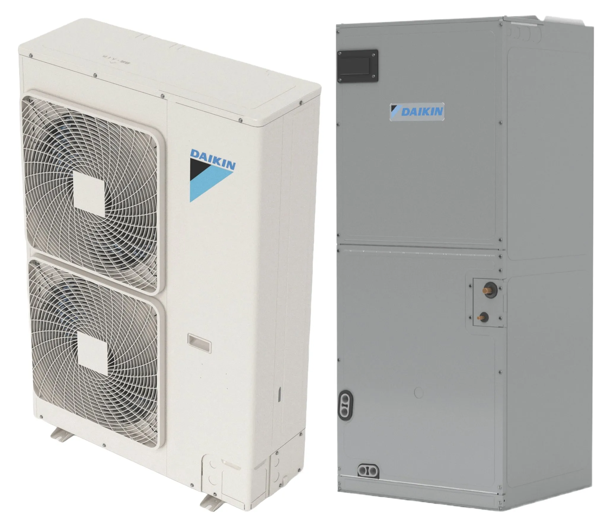 Daikin SkyAir FTQ Ducted 36,000 BTU 16.4 SEER2 Central Heat Pump Inverter Split System - FTQ36TAVJUD / RZQ36TBVJUA