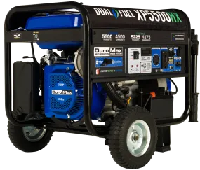 DuroMax XP5500HX 4500W/5500W Dual Fuel CO Alert Electric Start Generator New