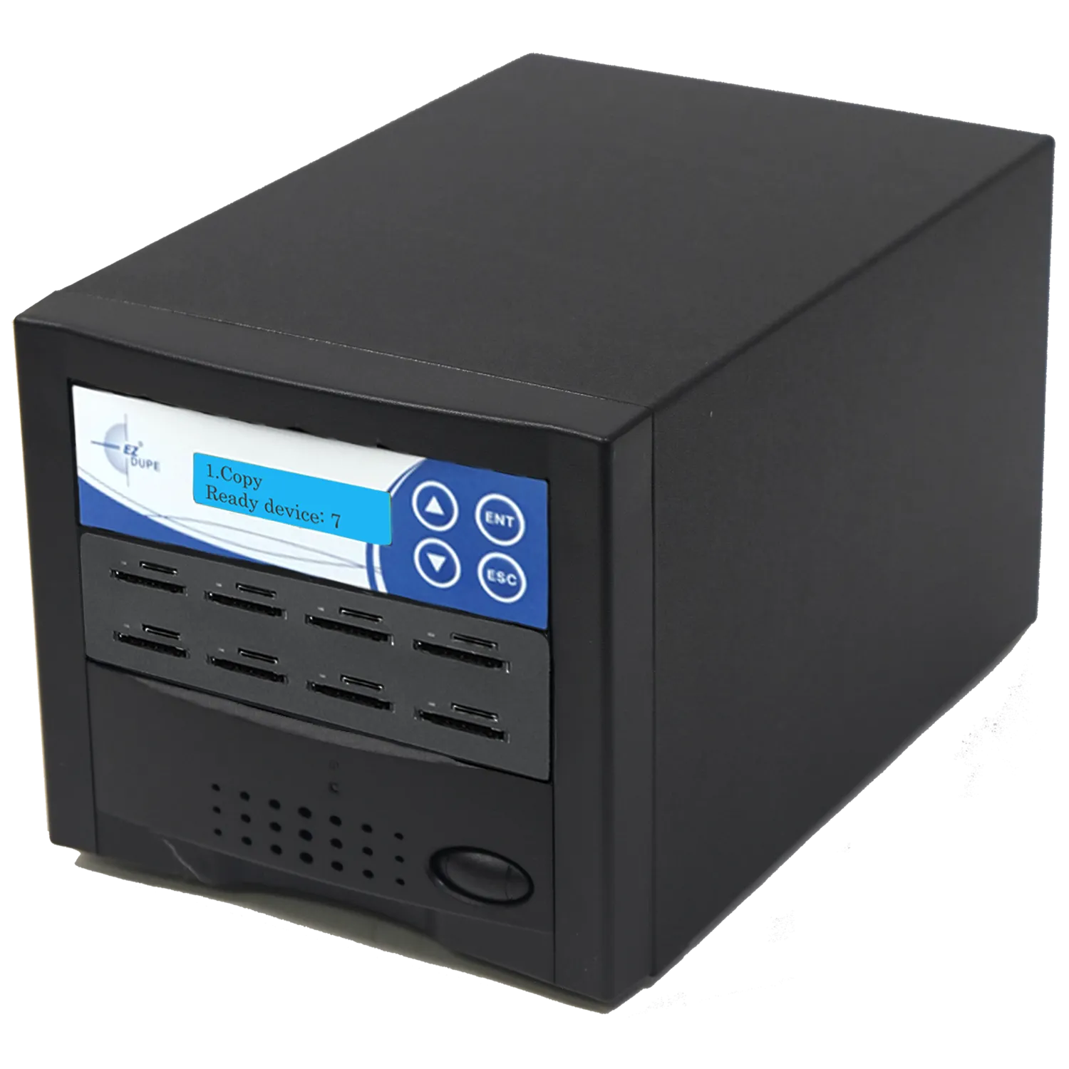 EZ Dupe 1 to 7 SD / MicroSD / TF Duplicator & Eraser (DoD Compliant) - 3 year warranty