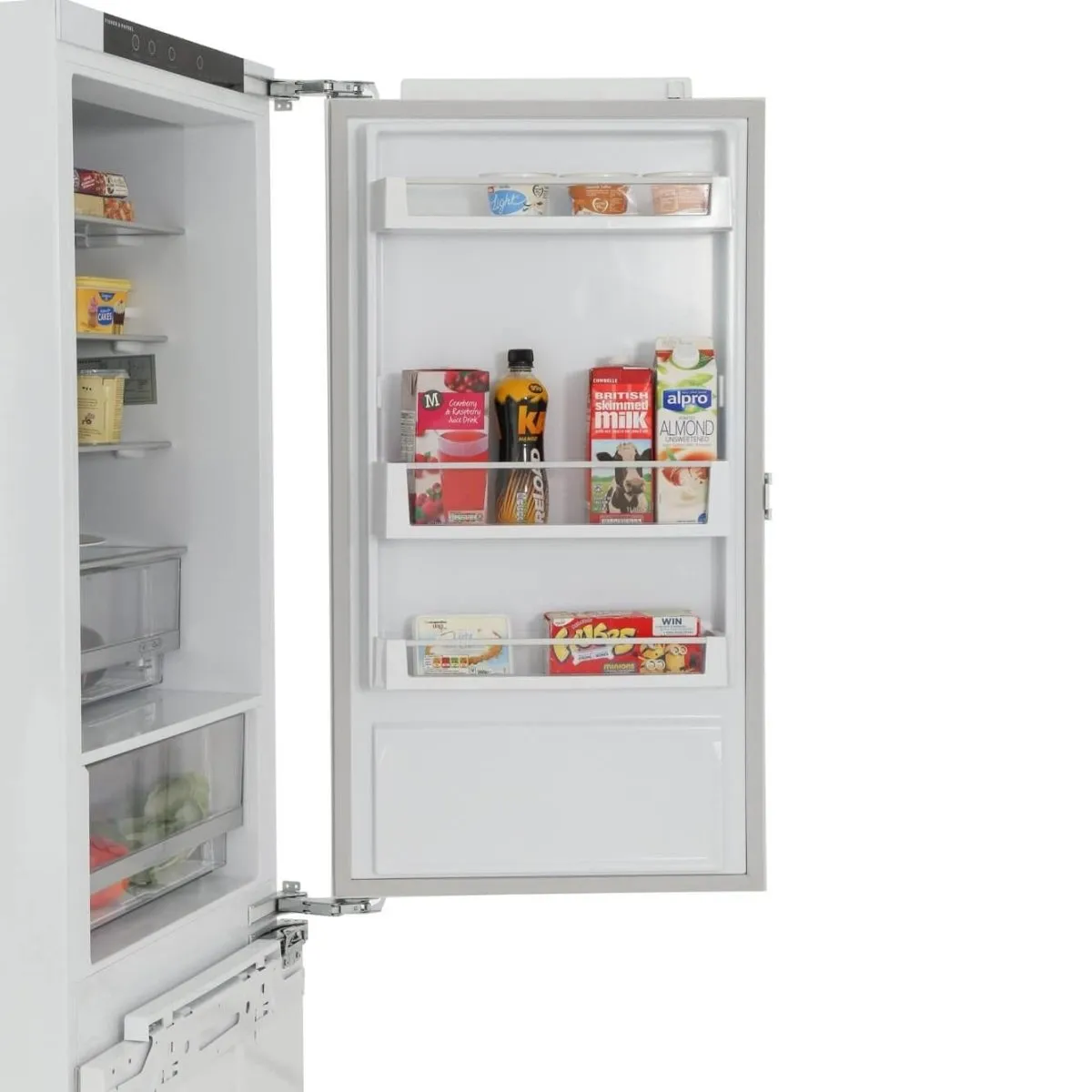 Fisher & Paykel Series 7 RB60V18 70-30 Split Integrated Frost Free Fridge Freezer