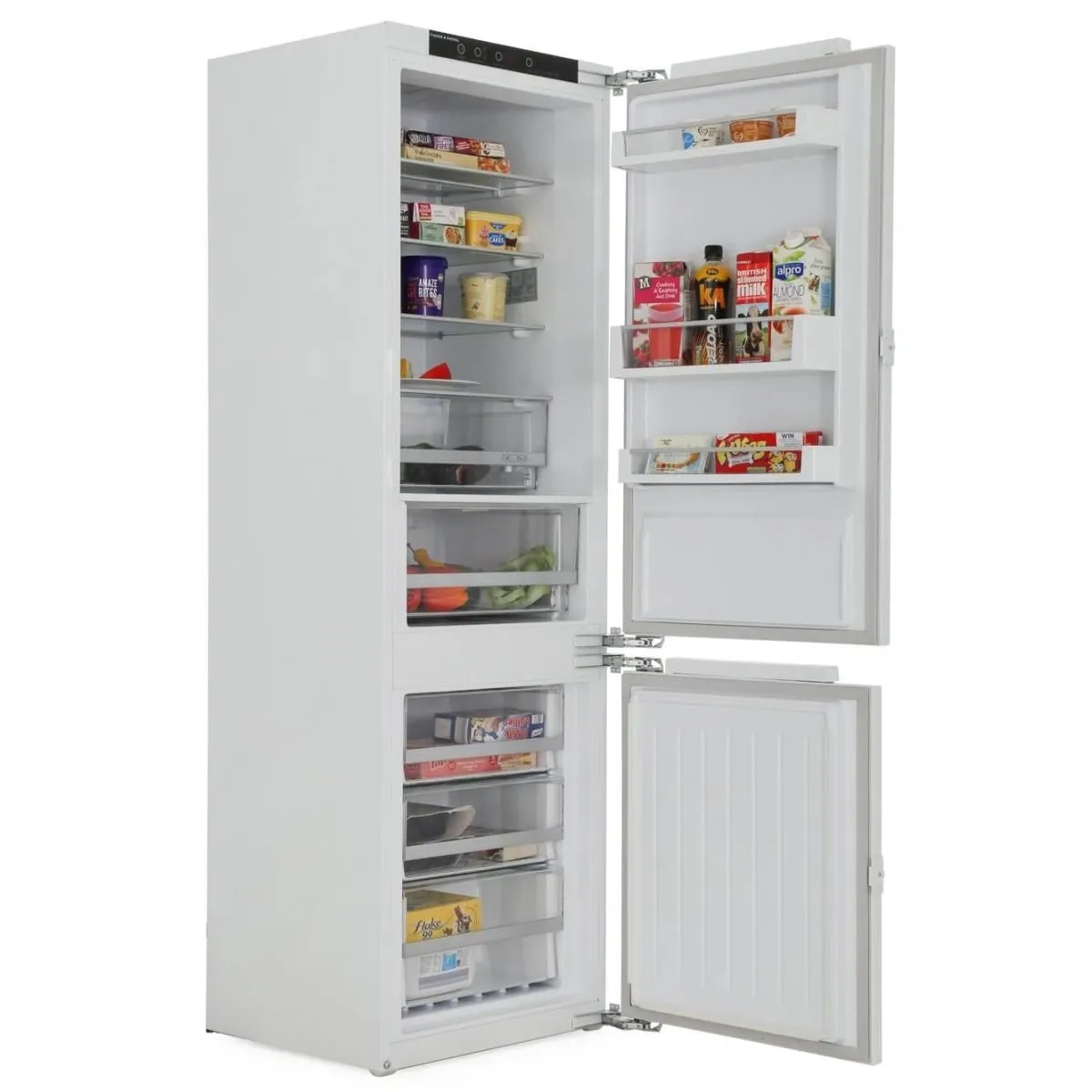 Fisher & Paykel Series 7 RB60V18 70-30 Split Integrated Frost Free Fridge Freezer