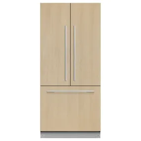 Fisher   Paykel RS80A2 Series 7 417 Litre Integrated French Door Refrigerator with bottom Freezer, Panel Ready - 79.6cm Wide