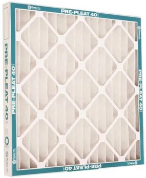 Flanders Merv 8 High-Efficiency Poly Blend Air Filter 20X25X5 Inch  2 Per Case