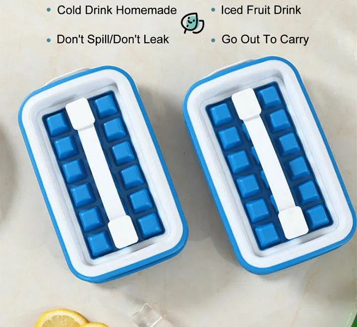 Foldable Portable 36 Grid Ice Cube Tray