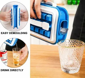 Foldable Portable 36 Grid Ice Cube Tray