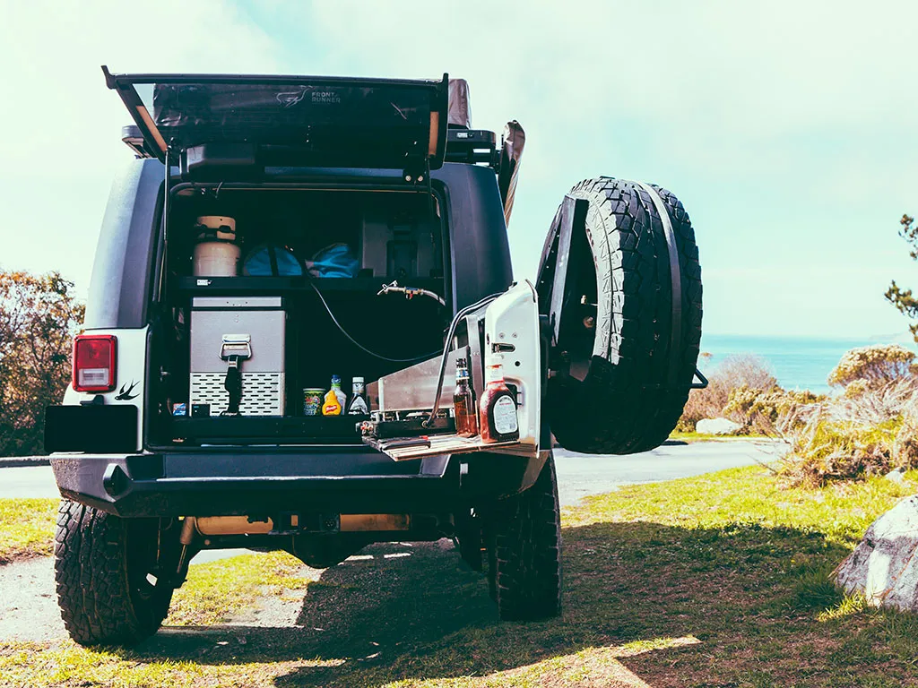 Front Runner Jeep Wrangler JKU 4-Door Cargo Storage Interior Rack