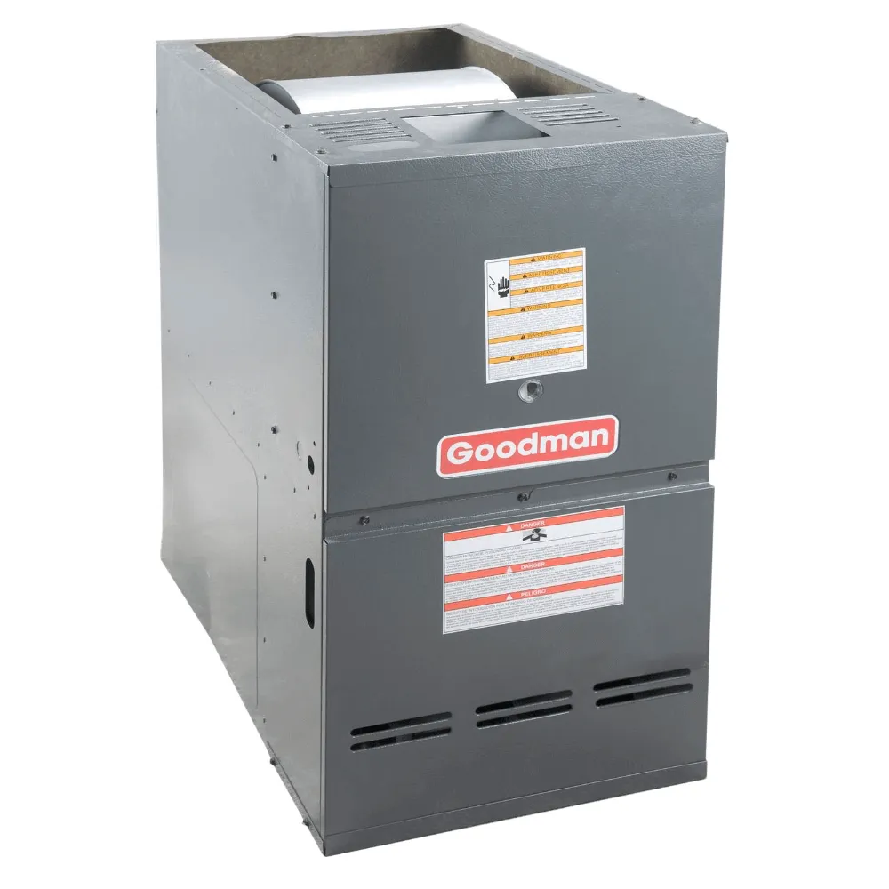 Goodman 80% AFUE 80,000 BTU 2-Stage Variable Speed Low NOx Gas Furnace - Downflow/Horizontal