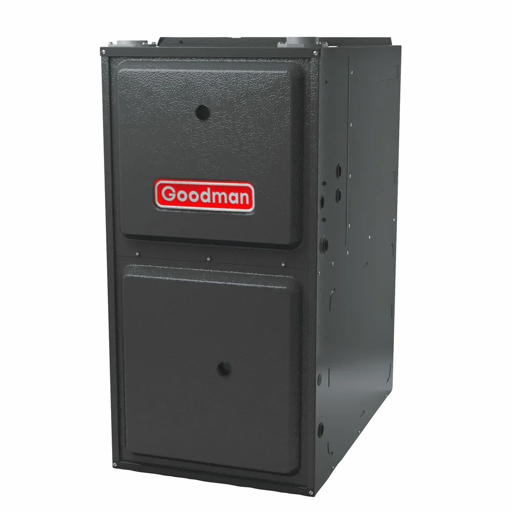 Goodman 96% AFUE 100,000 BTU 2-Stage Variable Speed Low NOx Gas Furnace - Upflow/Horizontal - 24.5" Cabinet