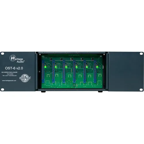 Heritage Audio OST6V2 6-Slot 500 Series Chassis