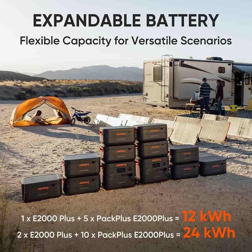 Jackery Explorer 2000 Plus Portable Power Station (E2000Plus)