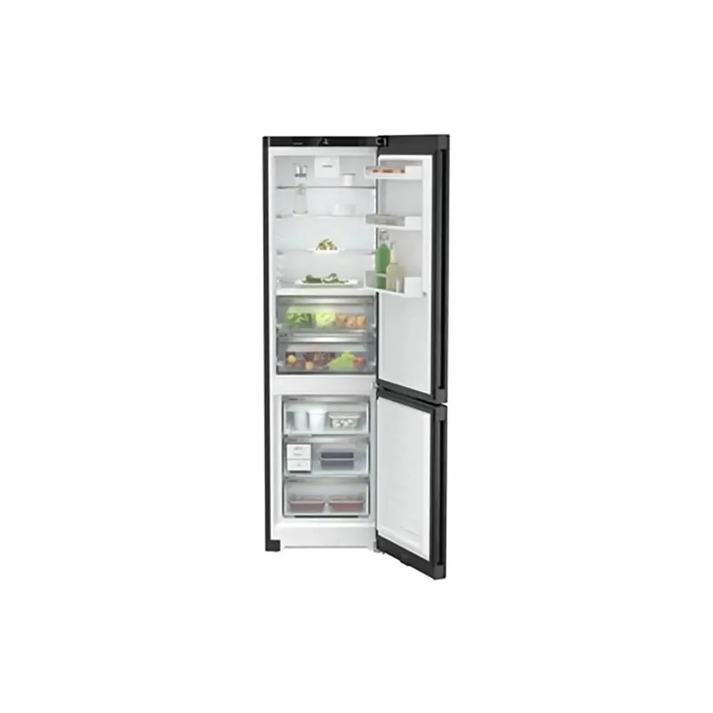 Liebherr CBNbda 5723 No Frost Fridge Freezer, 70/30, Black, A Rated