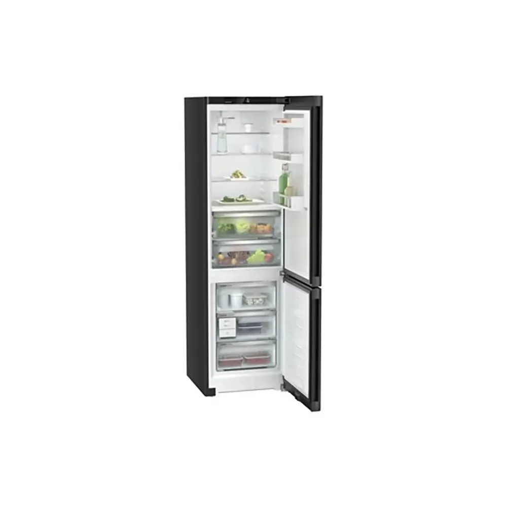 Liebherr CBNbda 5723 No Frost Fridge Freezer, 70/30, Black, A Rated