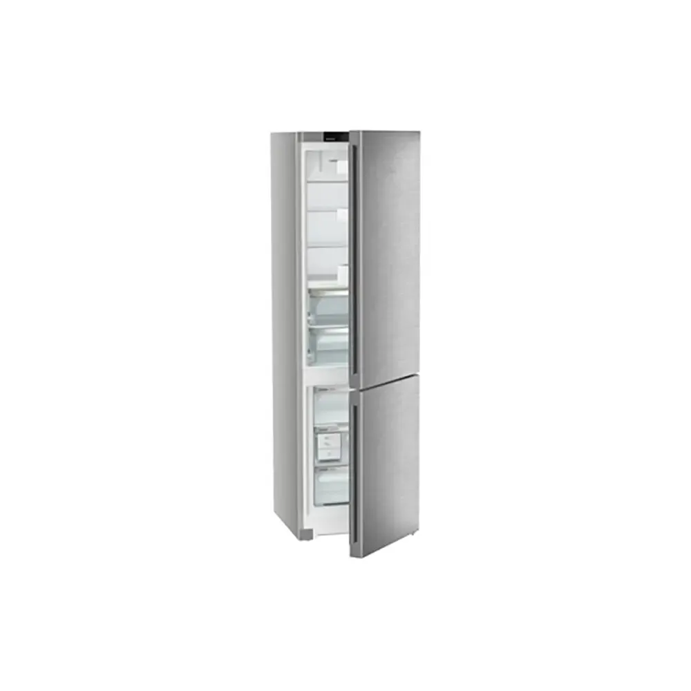 Liebherr CBNsda 5723 No Frost Fridge Freezer, 60/40, Silver, A Rated