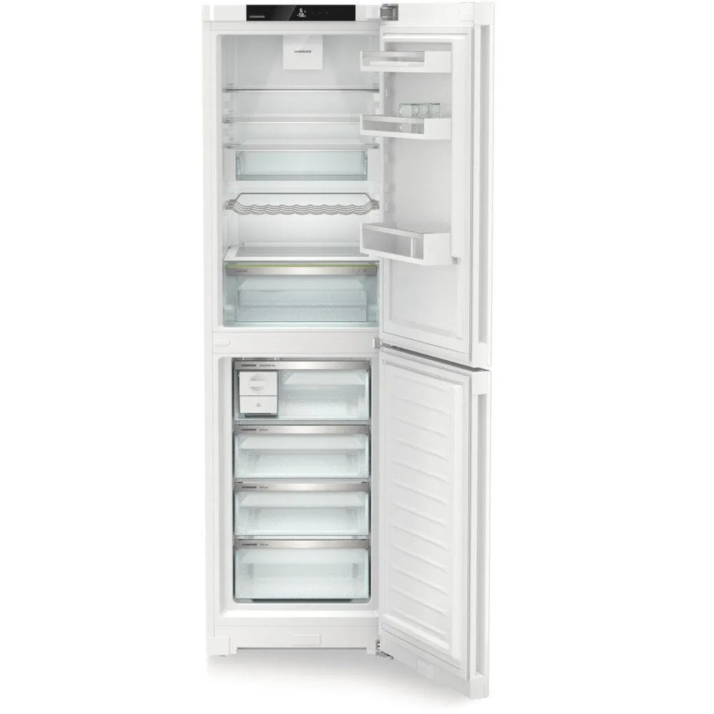 Liebherr CNc 5724 No Frost Fridge Freezer, 50/50, White, C Rated