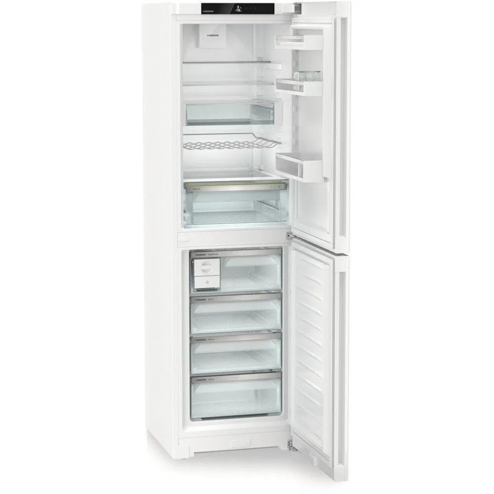 Liebherr CNc 5724 No Frost Fridge Freezer, 50/50, White, C Rated