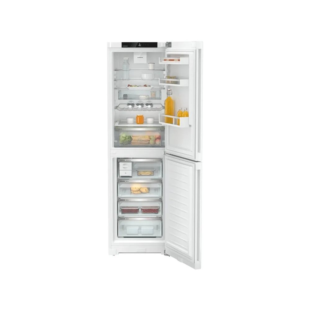 Liebherr CND5724 Plus 359 Litre Combined Fridge-Freezer, 4 Freezer Drawers, with NoFrost, EasyFresh- 59.7cm Wide, White