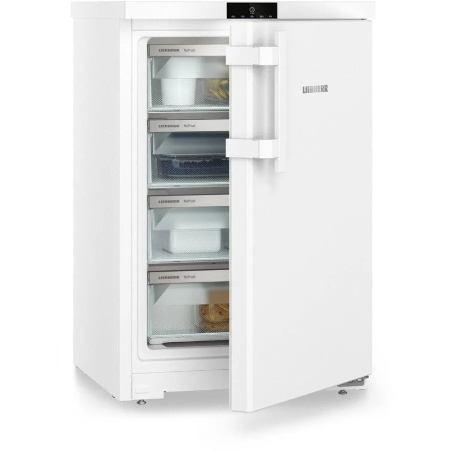 Liebherr FNe1404 - 147 No Frost Under Counter Freezer, White, E Rated