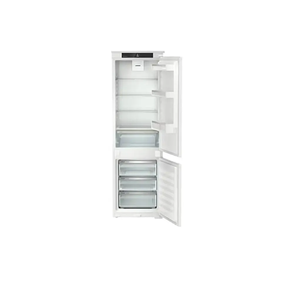 Liebherr ICSe5103 Low Frost Integrated Fridge Freezer, Sliding Hinge, 70/30, White, E Rated