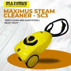 Maximus Steam Cleaner - SC3 - Deep Clean and Sanitation | Heavy Duty