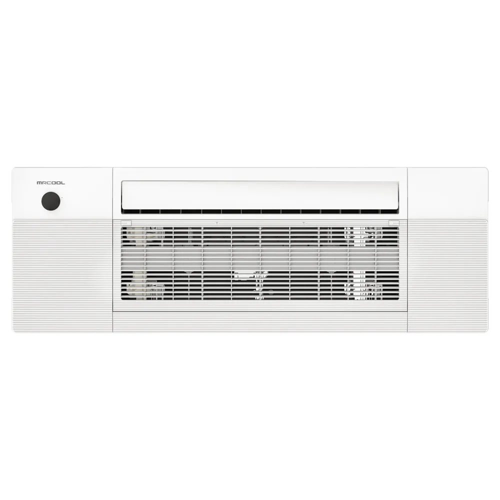 MRCOOL DIY Mini Split 18,000 BTU Single Zone Ceiling Cassette Ductless Air Conditioner and Heat Pump with 25 ft. Install Kit - DIY-18-HP-CASS-230C25