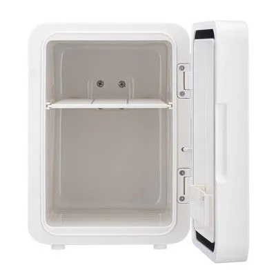 NEW - Frigidaire Gallery 9 Can Beauty Lighted Mirror Fridge - White