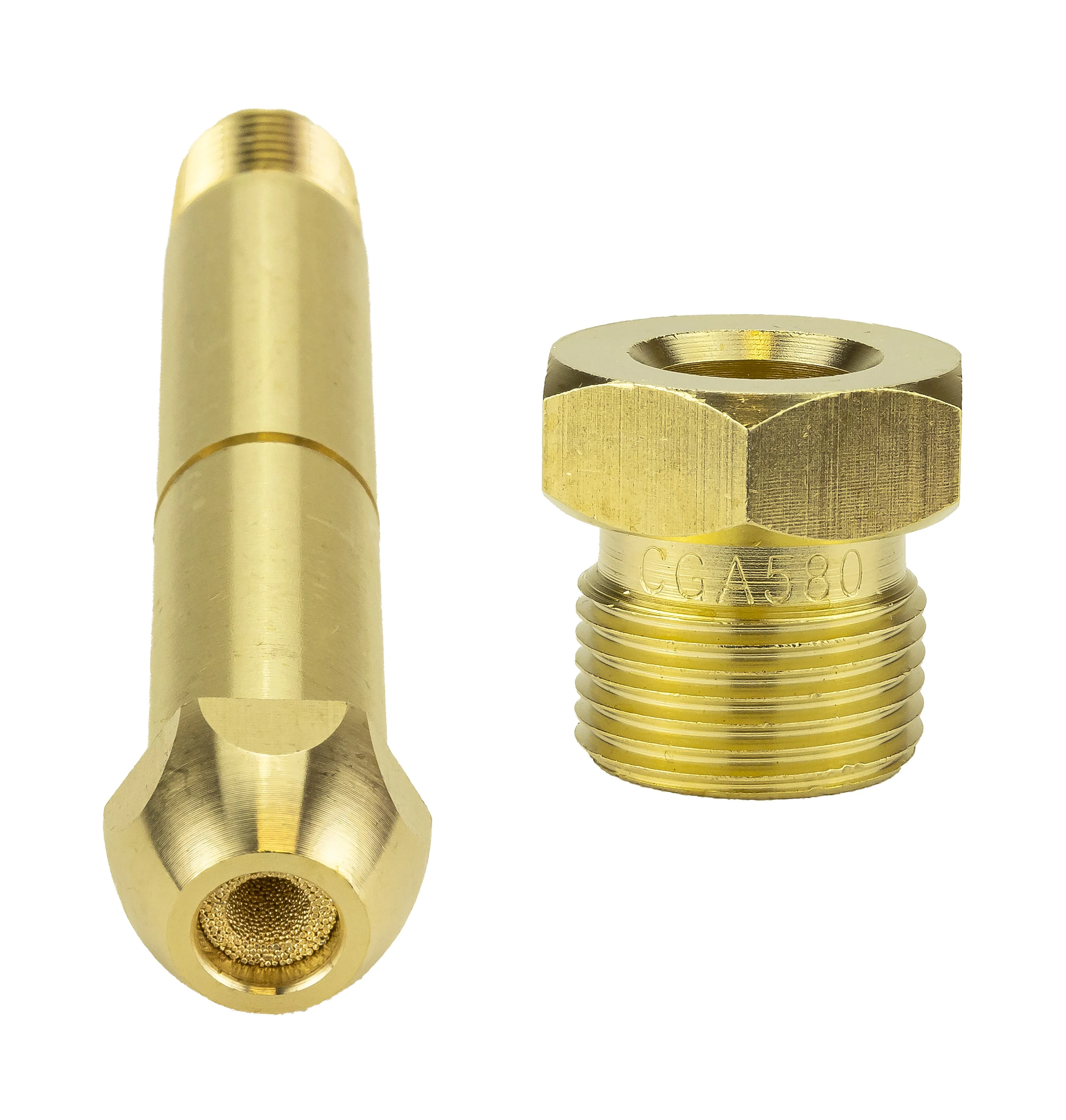 SÜA® - CGA Nuts and  Nipples for Gas Regulators