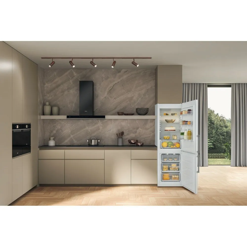 Whirlpool 339L Freestanding Fridge Freezer - Optic Inox | W5 821E W UK